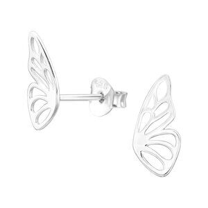 Sterling Silver Novelty Butterfly Studs